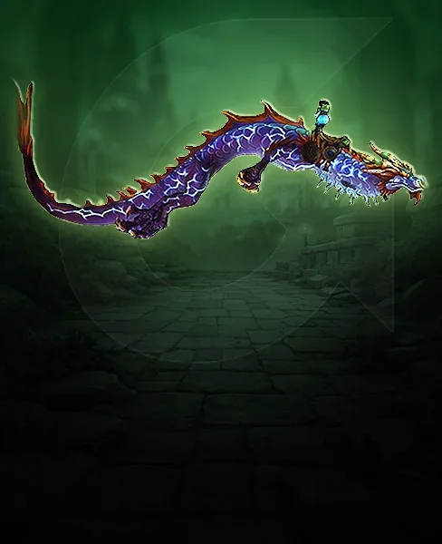 Thundering Cobalt Cloud Serpent