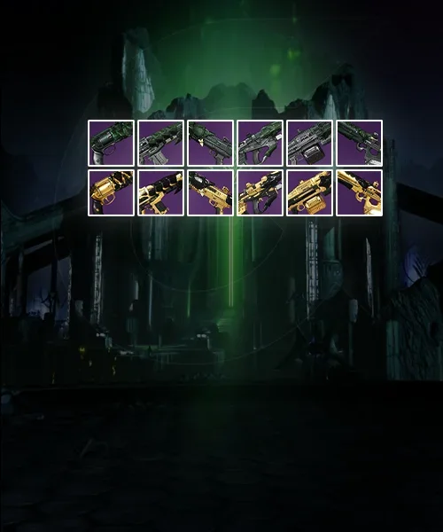All Crota's End Raid Weapons Bundle