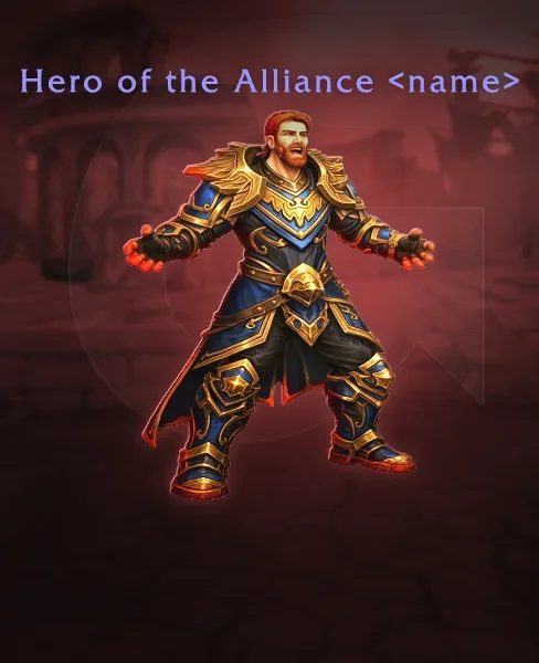 Hero of the Alliance Title