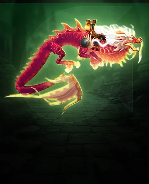 Heavenly Crimson Cloud Serpent