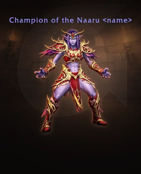 Champion of the Naaru Title