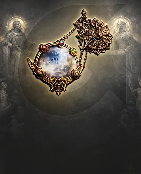 Mirrored Caster Amulet