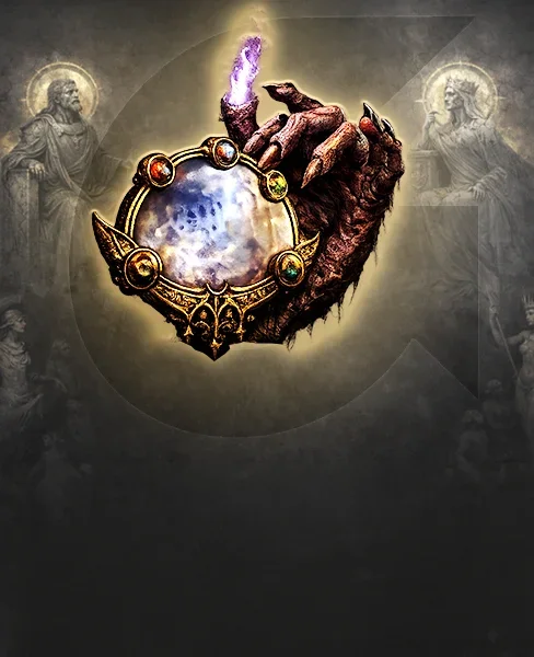 Mirrored Caster Ring