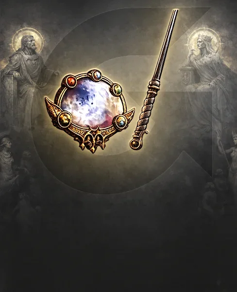 Mirrored Lightning Wand