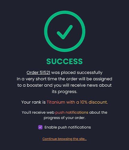 Receive cashback